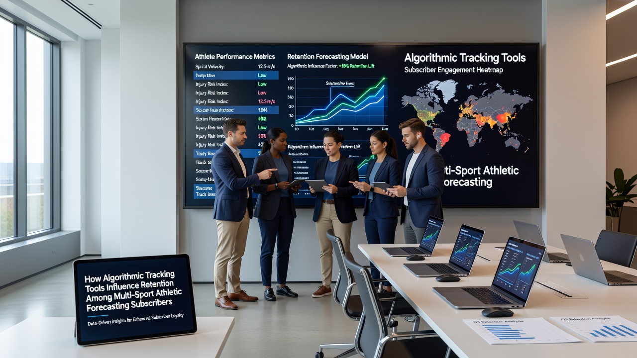 Subscriber retention graphs comparing algorithmic versus manual forecasting services across multiple sports