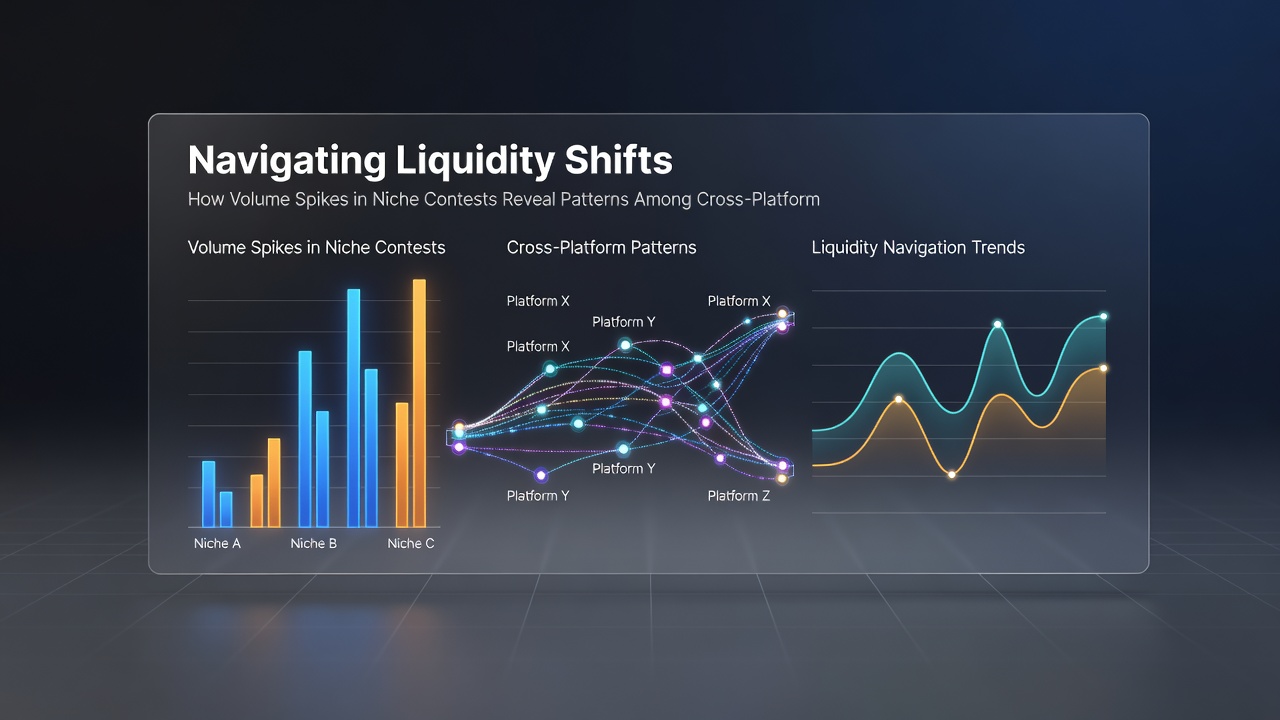 Chart illustrating correlation between liquidity events and forecast revisions across services