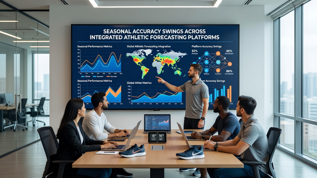 Chart illustrating seasonal performance metrics for multi-sport prediction systems