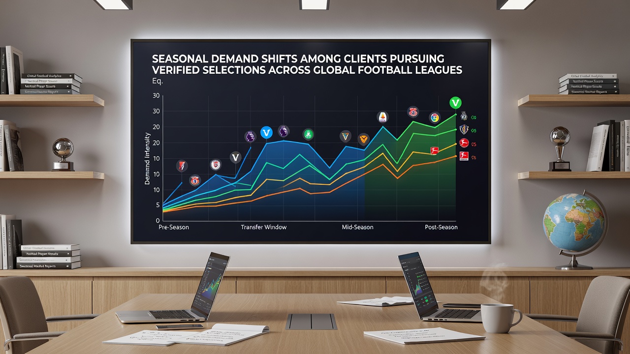 Chart illustrating demand fluctuations in verified selections for soccer, racing, and tennis